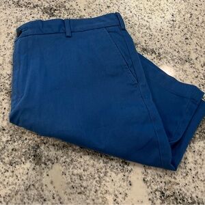IZOD Men’s Chino Shorts - Blue 34” Waist New
